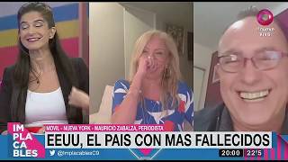 Implacables quotEl Nuevequot Susana Roccasalvo directo con Mauricio Zabalza [upl. by Tnayrb]