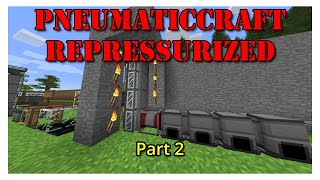 PneumaticCraft Repressurized Part 2 Minecraft Making Plastics [upl. by Sherwood995]