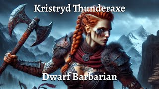 Kristryd Thunderaxe [upl. by Gnurt]