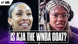 Is Aces A’JA WILSON the GOAT of the WNBA  Good Word with Goodwill  Yahoo Sports [upl. by Collen]