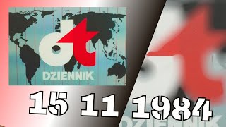 Dziennik Telewizyjny 15 listopada 1984 oficjalna fabryka Tworzenia iluzji dobrobytu [upl. by Boor]