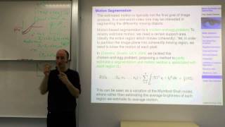 Variational Methods for Computer Vision  Lecture 18 Prof Daniel Cremers [upl. by Eenoj]