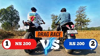 The Ultimate Bike Showdown Pulser NS 200 vs RS 200  crixzon auto [upl. by Sammer722]