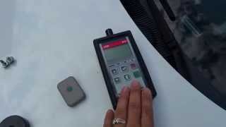 How to program reset relearn train ford TPMS sensors using just magnet [upl. by Yltnerb]