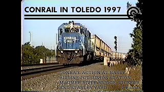 Conrail in Toledo 1997 [upl. by Sharman335]