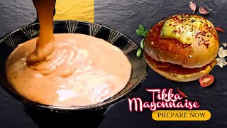 Tikka Mayonnaise Recipe Malayalam  Burger sauce Recipe Tikka Mayonnaise Recipe Smk Magical Recipe [upl. by Natsirk]