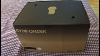 Ikea Symfonisk Speaker Lamp amp Remote [upl. by Ahsiken]