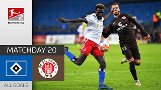 Derby win for HSV  Hamburger SV  FC St Pauli 21  Highlights  Matchday 20 – Bundesliga 2 [upl. by Lednyc318]