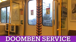 Queensland Rail SMU 234  Bowen Hills to Doomben Doomben Service [upl. by Samtsirhc114]