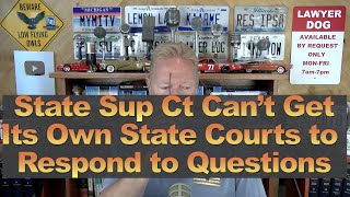 State Sup Ct Cant Get Its Own Courts to Answer Questions [upl. by Imelda681]