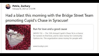 Run for love and a good cause Bridge Street WSYR localsyrcom [upl. by Ulphi]