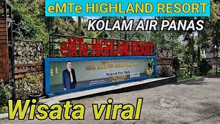 emte Highland resort kolam air panas Ciwidey Bandung [upl. by Nosredna]