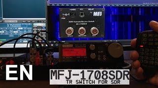 MFJ1708SDR review  Share your antenna between your transceiver and an SDR [upl. by Swee]