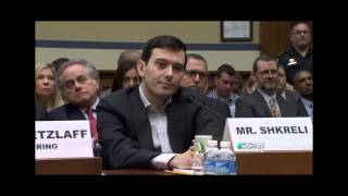 Martin Shkreli Removed From House Oversight Committee Hearing [upl. by Ekez]