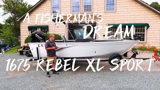 A Fishermans Dream Onboard the Lund 1675 Rebel XL Sport  Woodard Marine [upl. by Shiri]