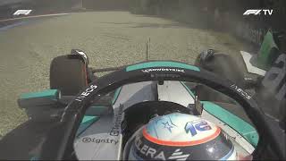 Andrea Kimi Antonelli FP1 Crash  Italian GP 2024 [upl. by Aneehsat133]