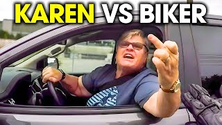 KARENS vs BIKERS  EPIC amp CRAZY MOTORCYCLE MOMENTS 2024 49 [upl. by Fortier]