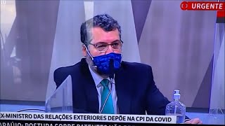 Marcelo Adnet Narra a CPI com Ernesto Araújo se Enrolando [upl. by Attehcnoc]