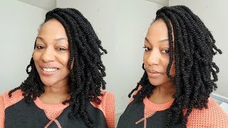 Easy Natural Looking Crochet SPRING TWIST [upl. by Falda]