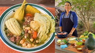 PUCHERO  El Caldo que se prepara en los Ranchos de Sonora  La Herencia de las Viudas [upl. by Eskill261]