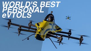 Top 5 Personal Flying Machine eVTOLs  Specs amp Features [upl. by Anelam39]