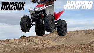 JUMPING  2023 Honda TRX250X Vid 4 [upl. by Oiratnom]