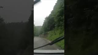 VršičPass in Slowenien  Fahrt von Süd nach Nord mit Gewitter [upl. by Agni]