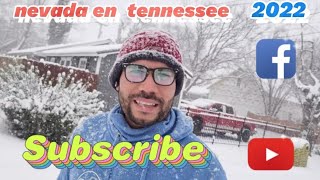 nevada en tennessee estados unidos madison nieve snowfall in tennessee madison 06012022 [upl. by Buddie]