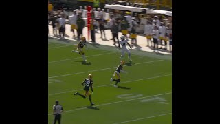 Adonai Mitchell catches for a 30yard Gain vs Green Bay Packers [upl. by Hesoj744]