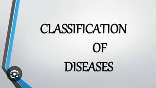 Classification of disease Pathology lecture number 5 [upl. by Arabelle]