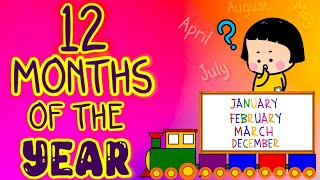 12 Months Of The Year  12 Months Name  January February March  Learn The Months For Kids [upl. by Eniotna]