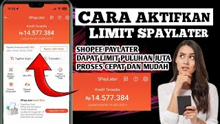 Cara Aktifkan Shopee Paylater  Cara daftar spaylater terbaru [upl. by Arabela]