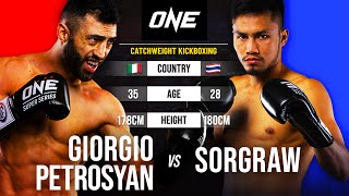 Giorgio Petrosyan vs Sorgraw  Full Fight Replay [upl. by Arteid]