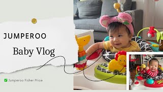 Jumperoo Fisher Price jumper 6months [upl. by Anaiad]