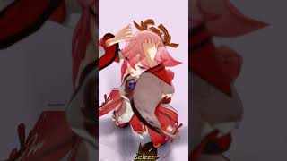 Yae Miko Gogetters 【Genshin Impact MMD】 yaemiko [upl. by Seuqram]