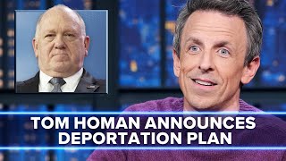 Trumps Border Czar Tom Homan Announces His Extensive Deportation Plan [upl. by Tenrag159]