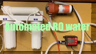 How to automate RO water for homebrewing [upl. by Blader178]