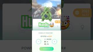 Level 50 Hundo Tyranitar 🤯 Tyranitar pokemon anime viral [upl. by Ecyaj]