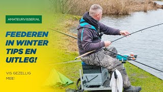 WINTER FEEDER fishing  VEEL TIPS [upl. by Ahsim]