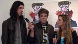 3OH3 Interview Almost Alice Fan Event [upl. by Aicilaf]