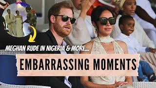 Meghan Markle amp Prince Harrys EMBARRASSING Behavior [upl. by Ojillek]