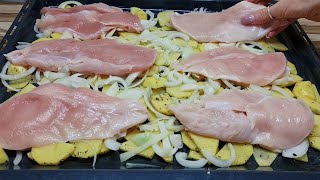 Das Rezept für saftiges und aromatisches Hähnchenfilet im Ofen Super zum Abendessen 142 [upl. by Niki18]