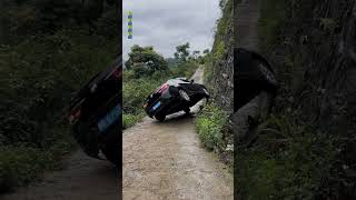 दीवार पर चलाई car 🚗😱 shorts youtubeshorts shortsfeed [upl. by Lema]