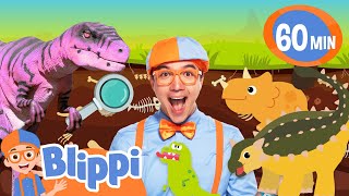 Discover Prehistoric Wonders with Blippi Dino Explorer Adventure 🦖  Educational Videos for Kids [upl. by Akinak]