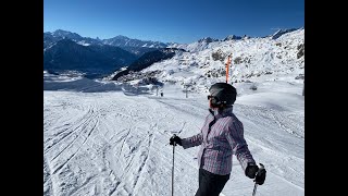 Skiing in the Aletsch Arena Switzerland [upl. by Hetty175]