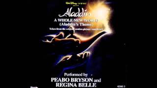 A Whole New World  Peabo Bryson amp Regina Belle with lyrics [upl. by Andrus]