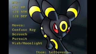 Original Pokemon Sets Umbreon [upl. by Frere534]