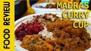 Madras Curry Cup Food Review Chipotle style restaurant [upl. by Older469]