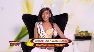 Get To Know The 24 Year Old Newly Crowned Miss World Kenya Chantou Kwamboka [upl. by Aleta]