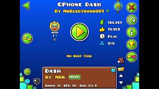 GPhone Dash by MrElectrons001 Geometry Dash 22 Super Cool Level [upl. by Neyuq]